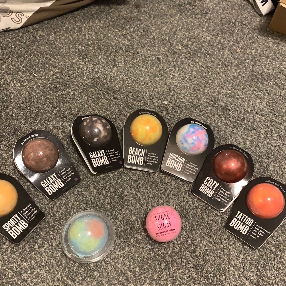 Bath bombs each $4 or all for $25